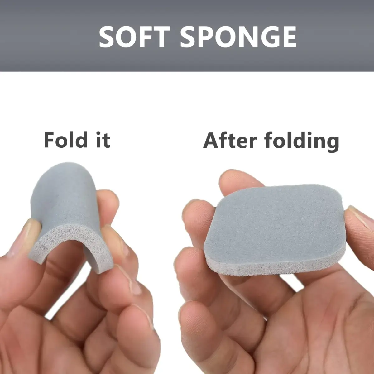 HDongany Sanding Sponge Pads 2" x 2" (5cm x 5cm) — 27 Pcs, 9 Grits 320-3500 - view 5