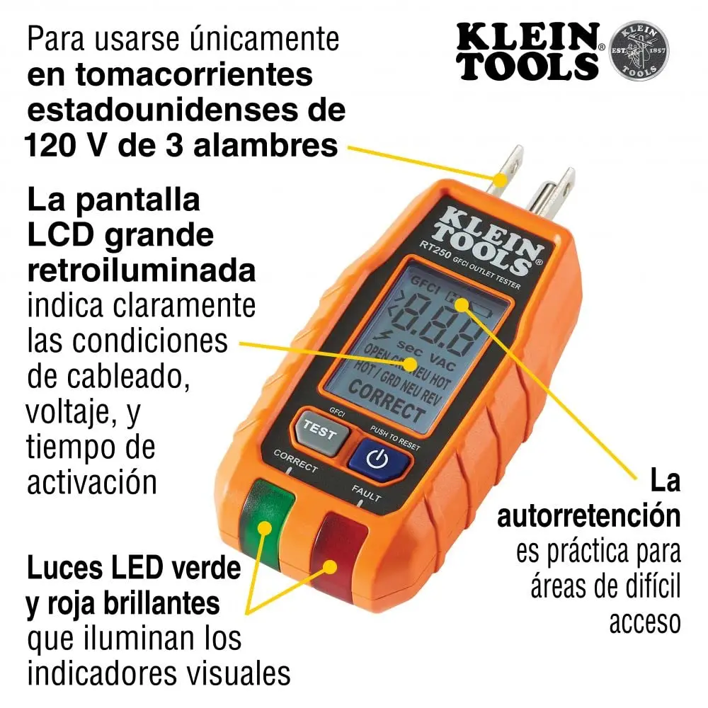 General Tools 4-in-1 Pin/Pinless Moisture & Mold Detector | Dual LCD & Alarm, 5-50% Wood, 1.5-33% Building Materials, 9V Battery - view 6