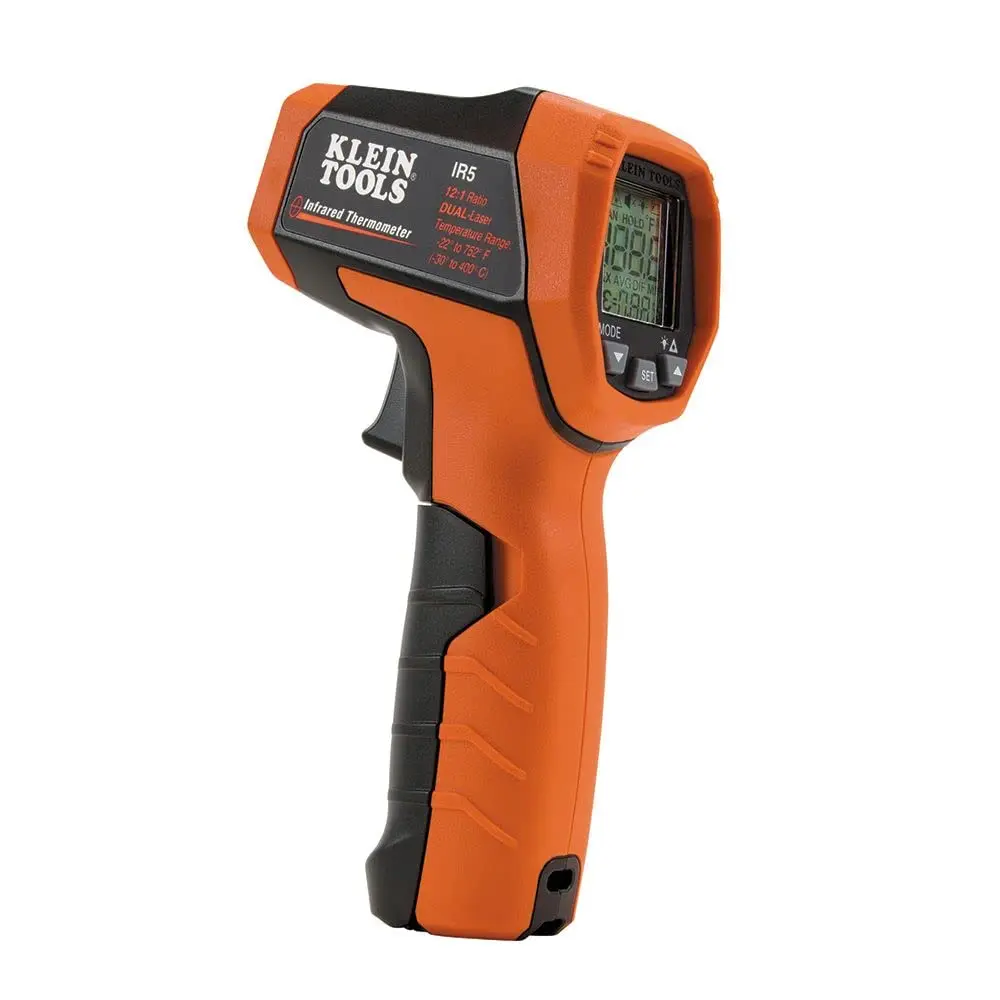 General Tools 4-in-1 Pin/Pinless Moisture Meter & Klein Infrared Thermometer | Accurate Mold & Temperature Detection - view 5