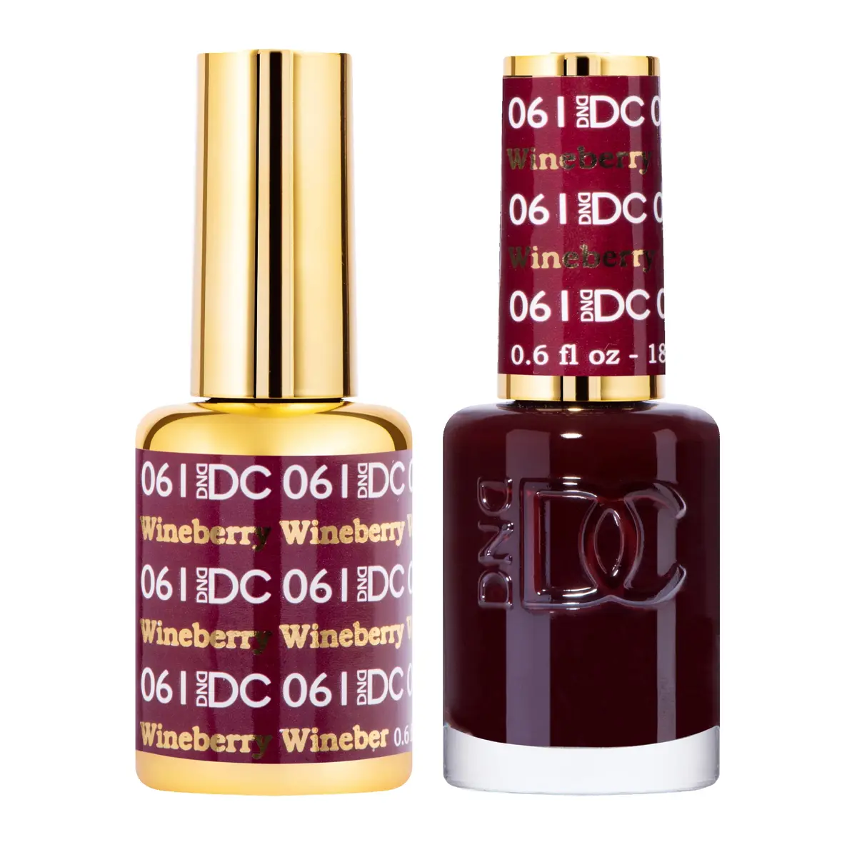 DAISY DND DC Gel Polish Set, Red Collection, 0.5 Fl Oz | Chip-Free, Long-Lasting, UV/LED Cure - main product image