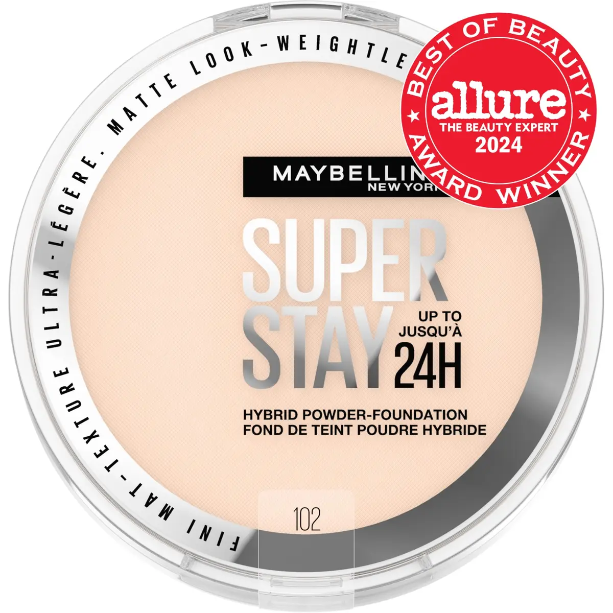 Maybelline Super Stay Powder Foundation 0.3oz | 24HR Matte Finish, Full Coverage, USA Made - view 2