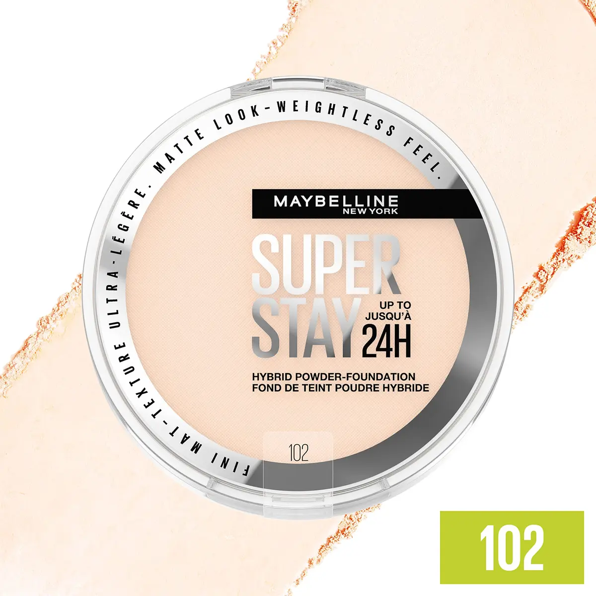 Maybelline Super Stay Powder Foundation 0.3oz | 24HR Matte Finish, Full Coverage, USA Made - view 3
