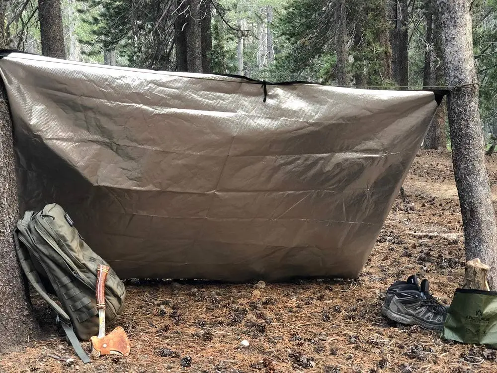 Arcturus All-Weather Outdoor Survival Blanket 60x82in (152cm x 208cm) | Thermal Emergency Blanket with Grommets - view 7