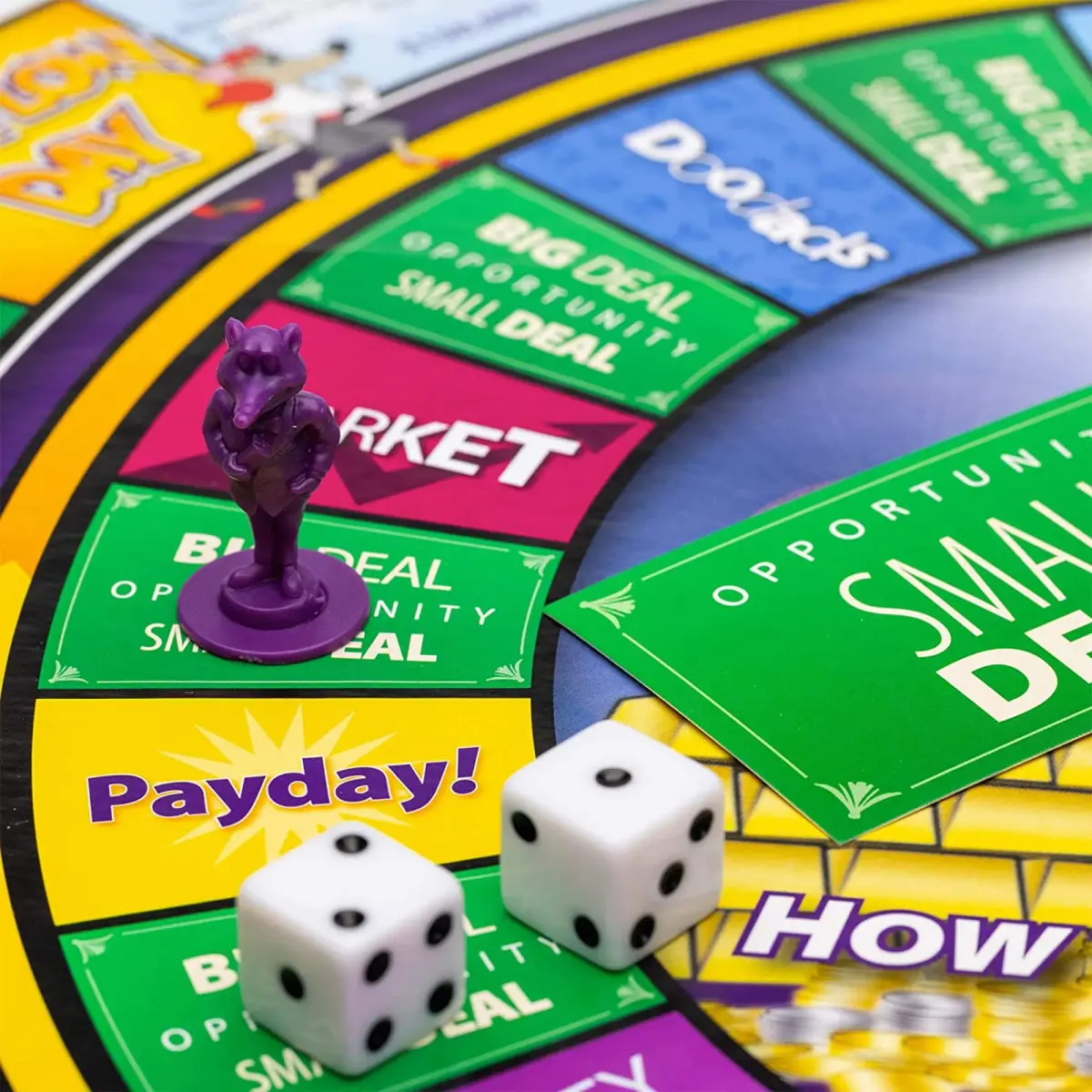 Rich Dad How To Get Out Of The Rat Race Board Game Set Adult & Kid Version | Educational Financial Literacy Learning Game for Ages 6+ (2-Pack) - view 8