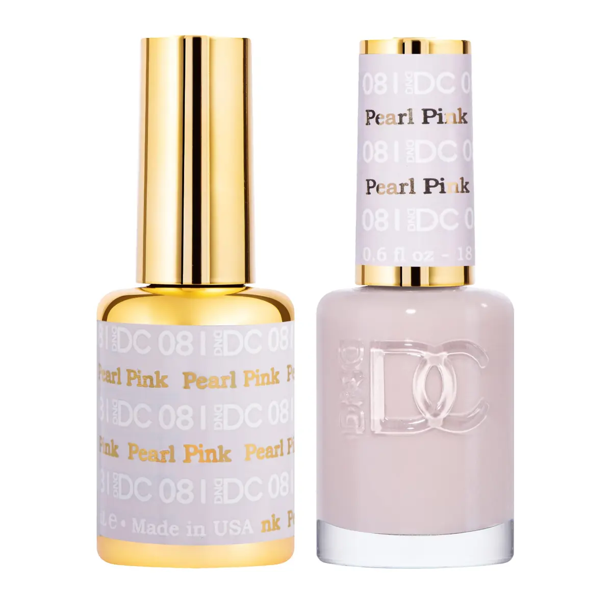 DAISY DND White Nail Polishing Set 0.5 Fl Oz | Long-Lasting, Vegan & Cruelty-Free - main product image