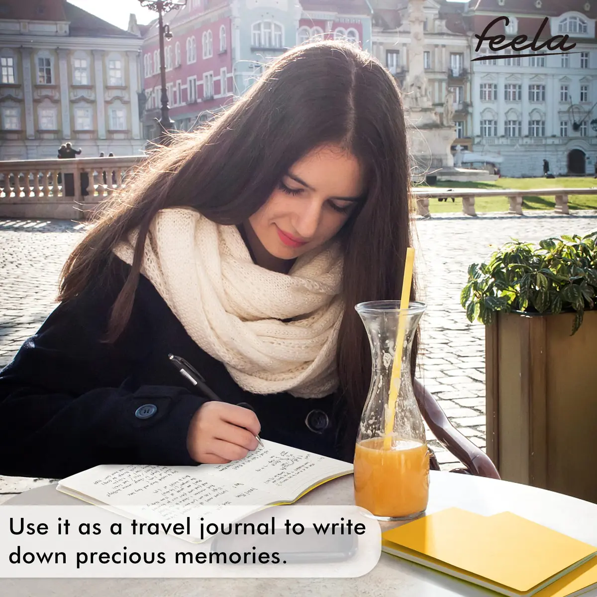 Feela 36 Pack Soft Cover Notebooks | A5 Yellow Travel & School Journals for Women Men - view 8