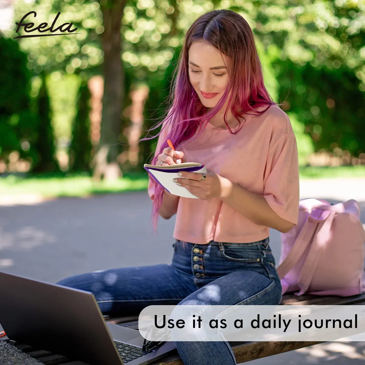 Feela 36 Pack Soft Cover Journal 8.2” x 5.5” | Bulk Travel & Note Book for Women Men - view 9