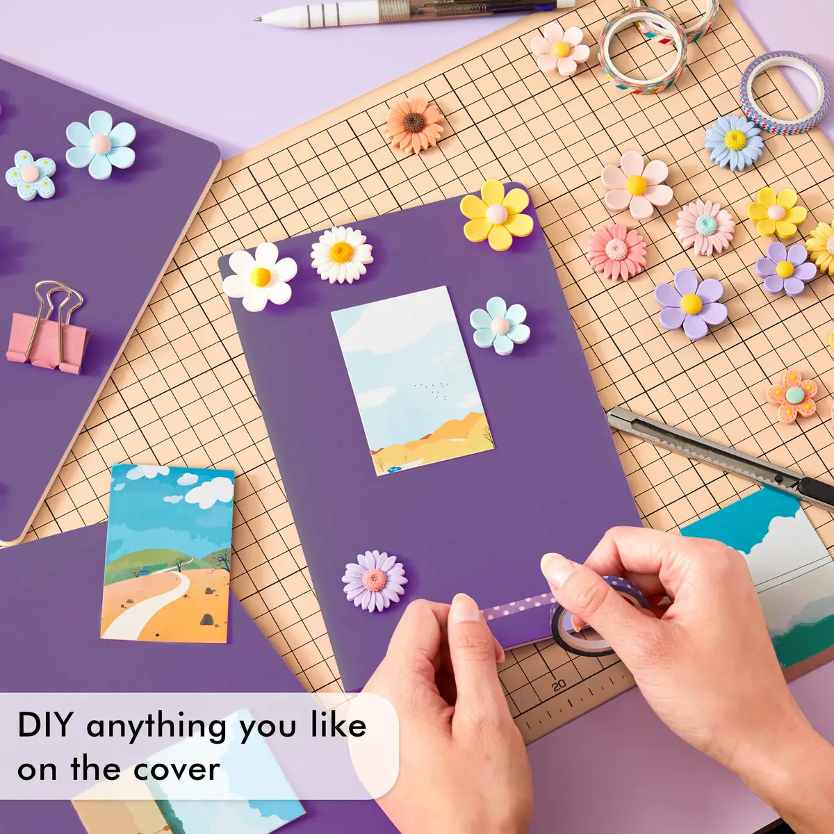 Feela 36 Pack Soft Cover Journal 8.2” x 5.5” | Bulk Travel & Note Book for Women Men - view 4