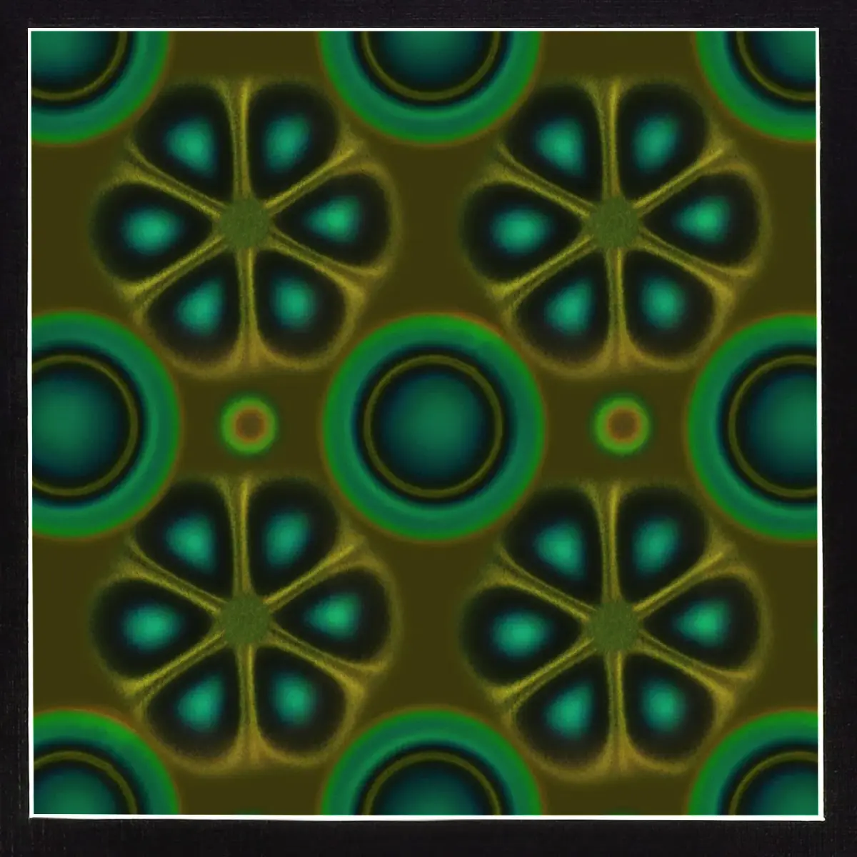 Learay Magnetic Field Viewing Film 10.16cm x 10.16cm (4" x 4") | Visualize Magnetic Flux Patterns - main product image