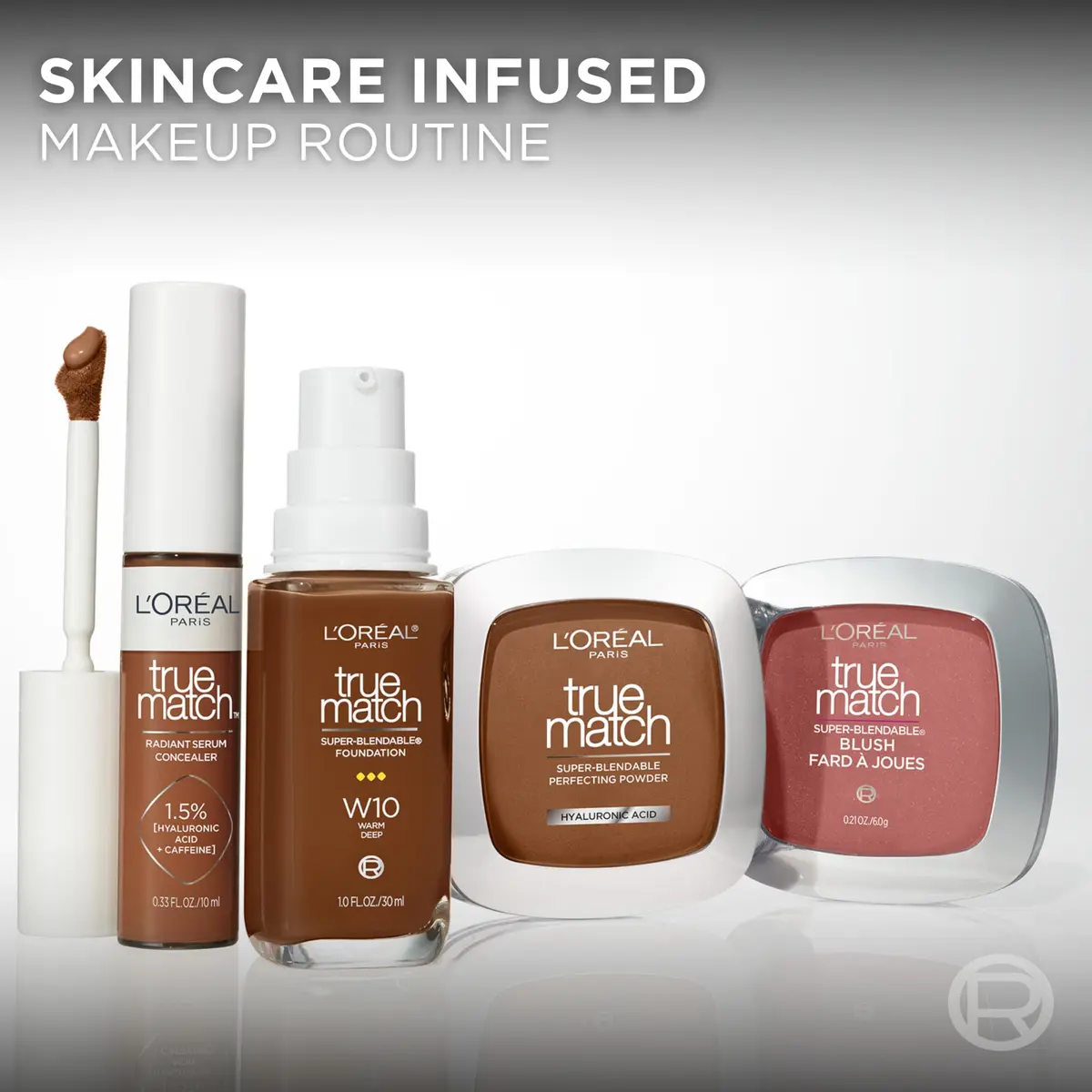 L'Oreal Paris True Match Super-Blendable Foundation, C1 Light | Natural, Vegan & Sensitive Skin Friendly - view 9