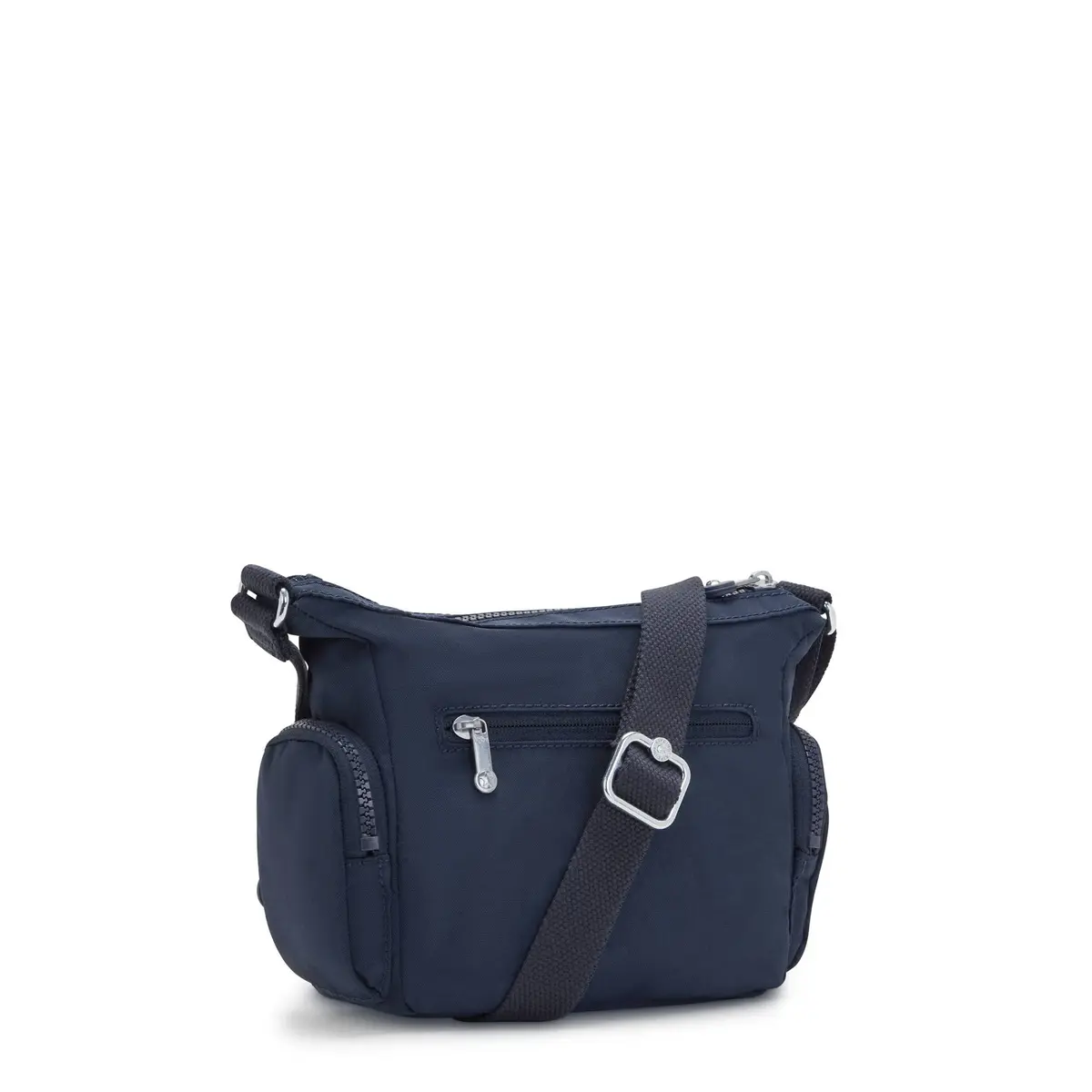 Kipling Gabbie Mini Crossbody Bag Blue Bleu 2 21.6 cm (8.5 in) x 27 cm (10.6 in) x 7.6 cm (3 in) | Water Resistant Organizational Pockets - view 6