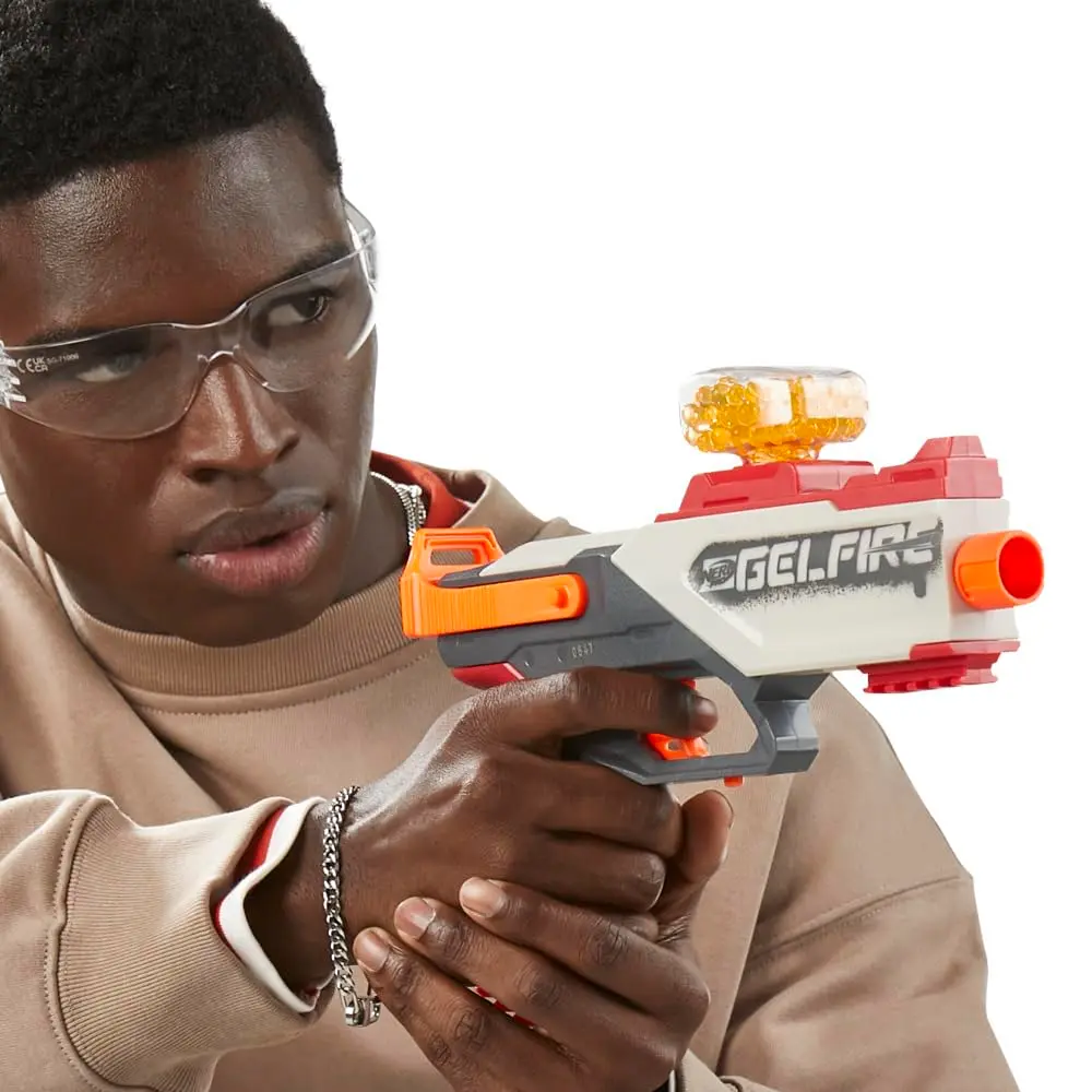 Nerf Pro Gelfire Legion Spring Action Blaster 130 Hopper | 5000 Rounds, Protective Eyewear, Slam Fire, Ages 14+ - view 2