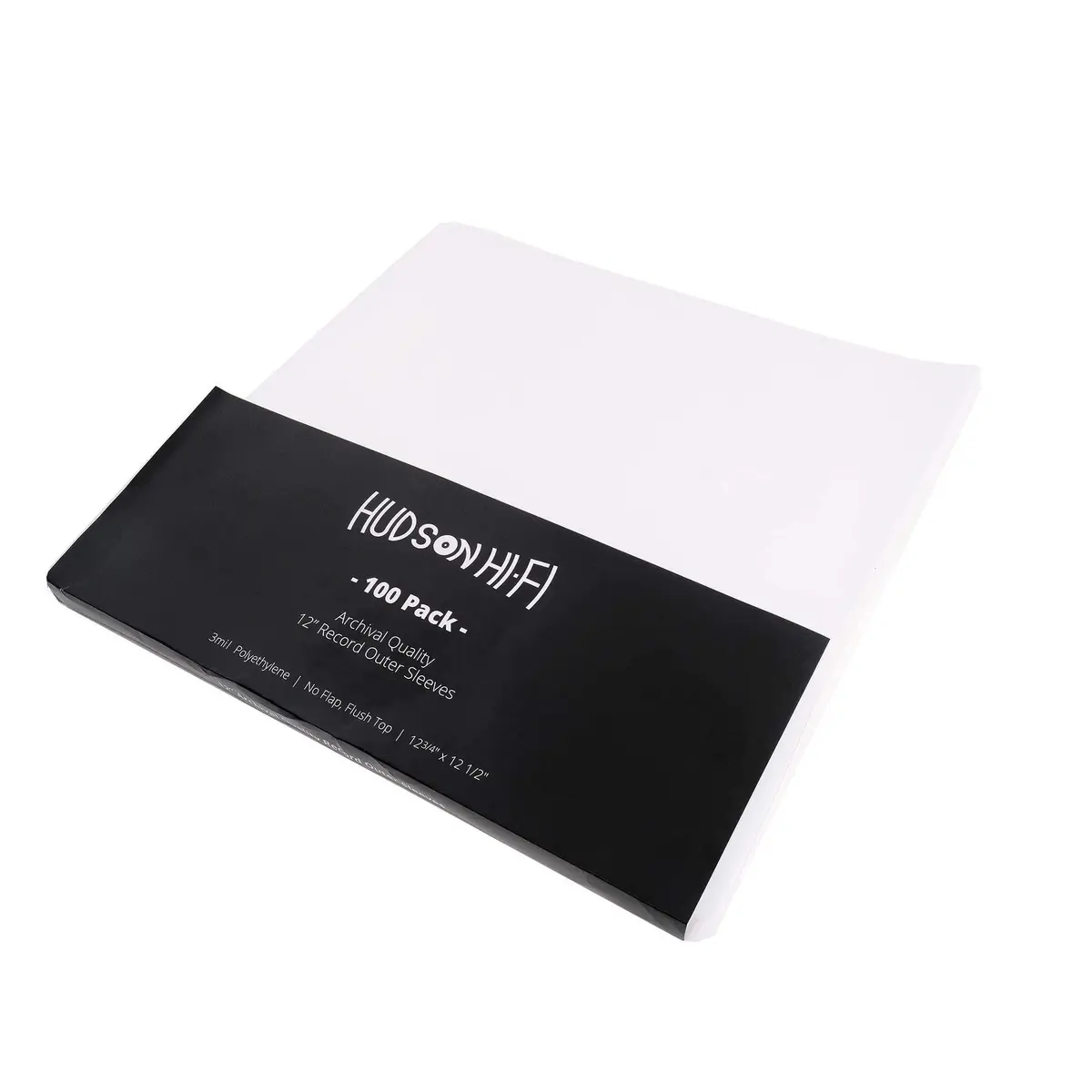 Hudson Hi-Fi 100 Inner & 100 Outer Vinyl Record Sleeves | 17.8 cm (7 in) Square - view 8