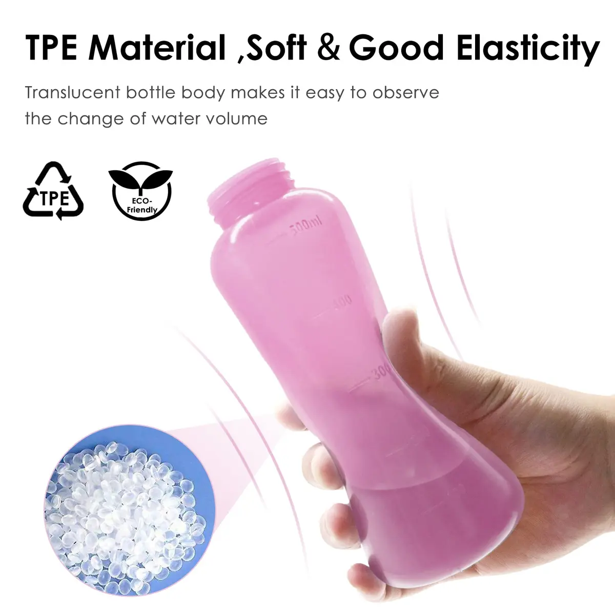 RUFCRIL Peri Bottle Postpartum 500ml | Boilable TPE, Travel Bag, Feminine & Baby Care - view 2
