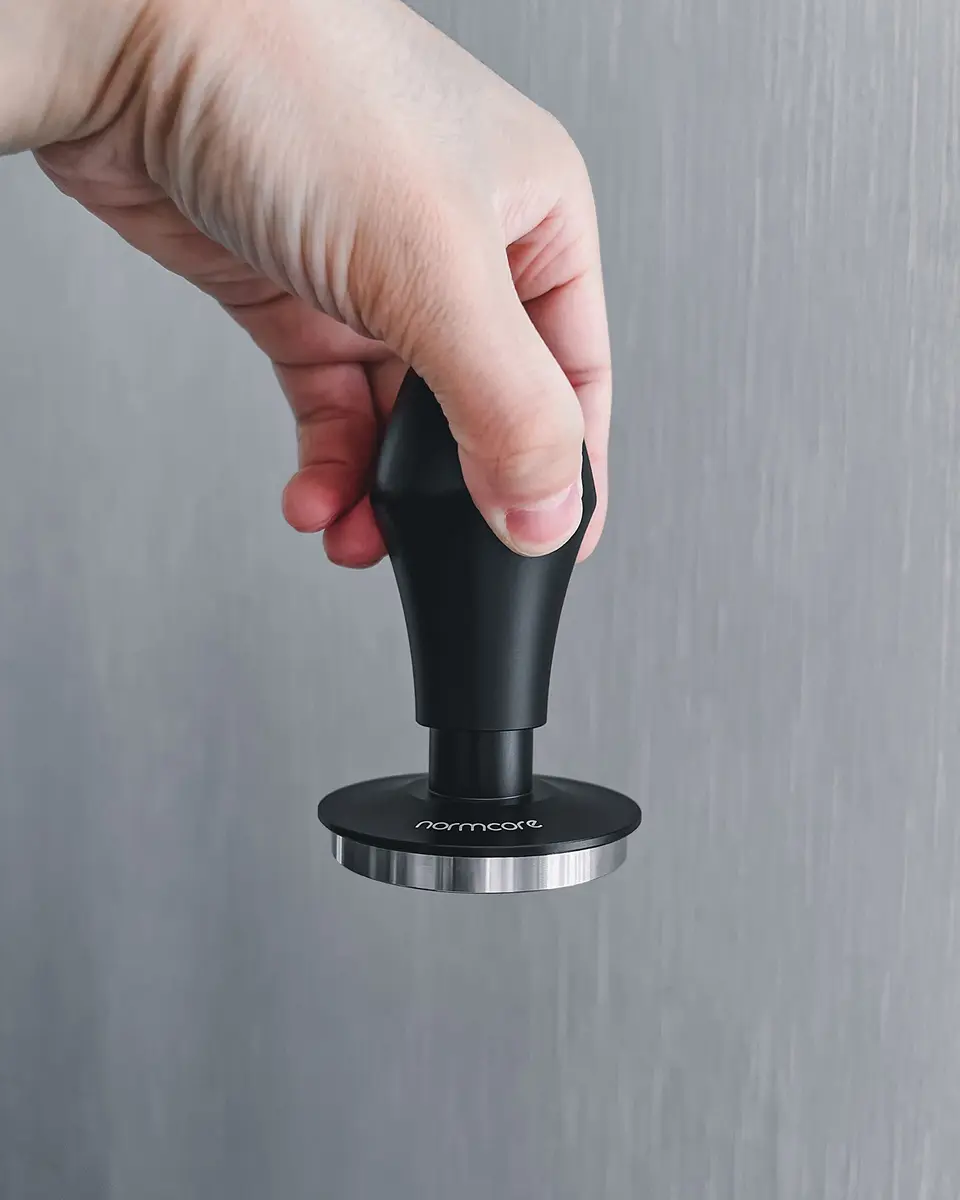 Normcore 53.3mm Spring Loaded Espresso Tamper with Ripple Base & Stand | 15lb/25lb/30lb Springs - view 5