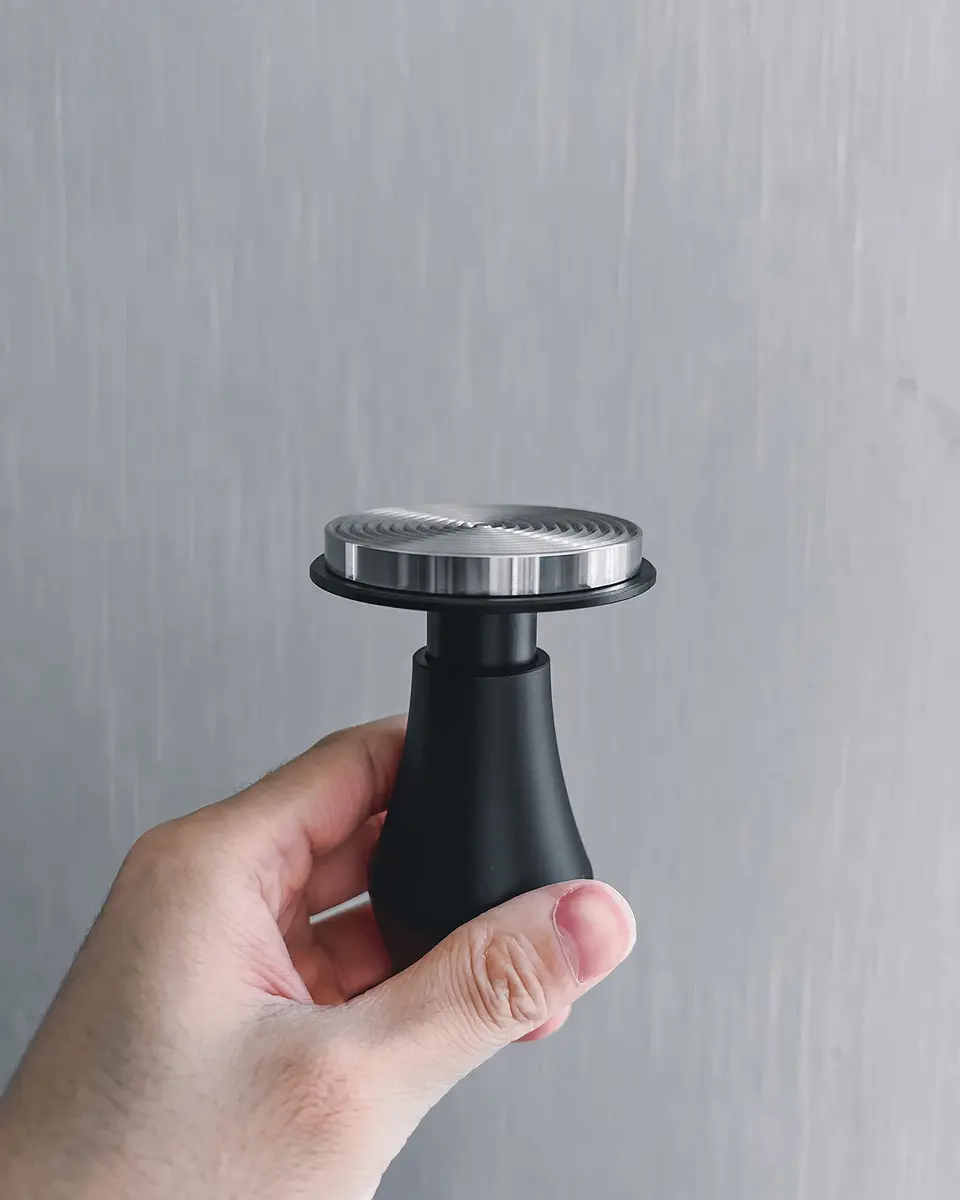 Normcore 53.3mm Spring Loaded Espresso Tamper with Ripple Base & Stand | 15lb/25lb/30lb Springs - view 6