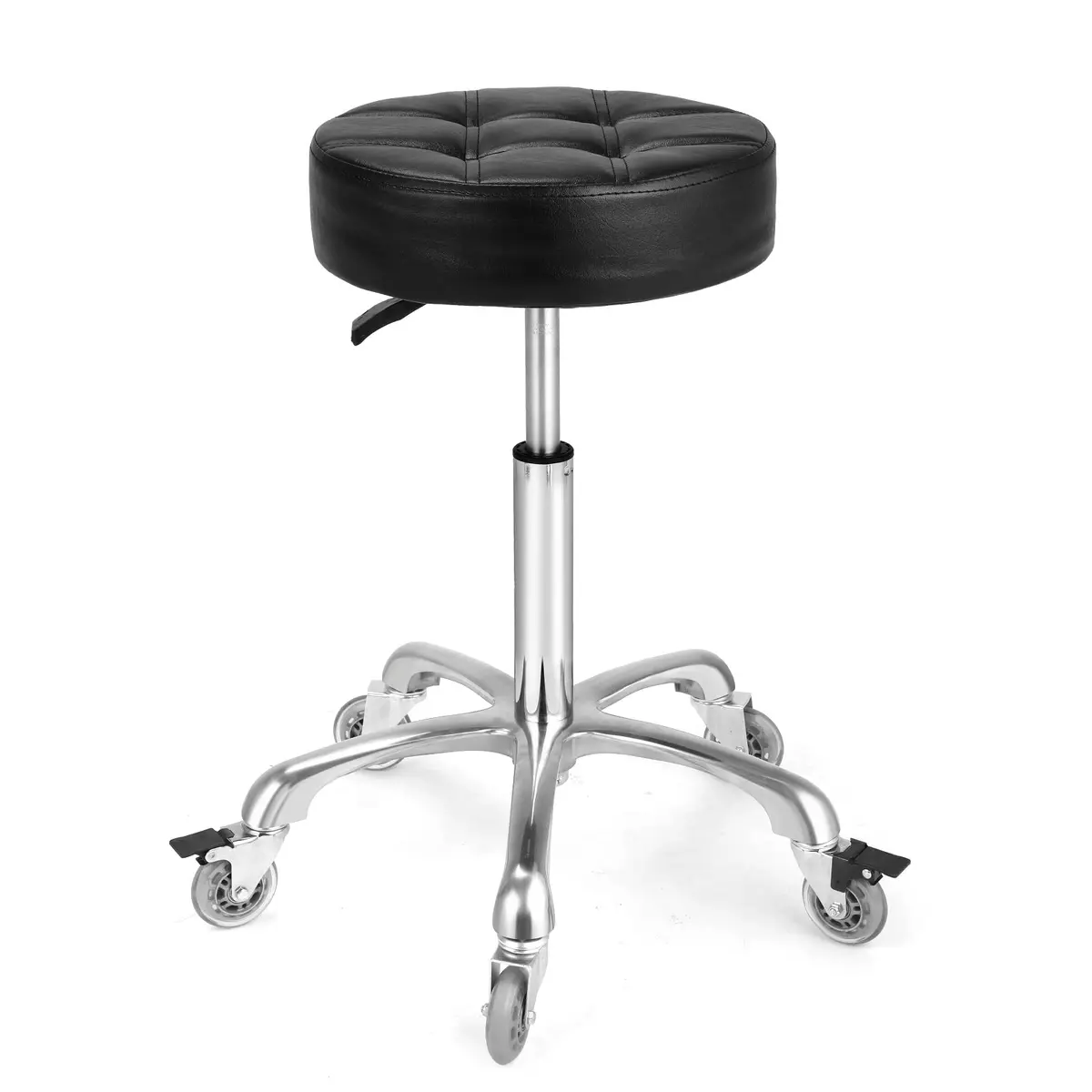 McDooFly Adjustable Heavy Duty Stool - Swivel Backless Chair for Home & Office, 22-30 in - main product image