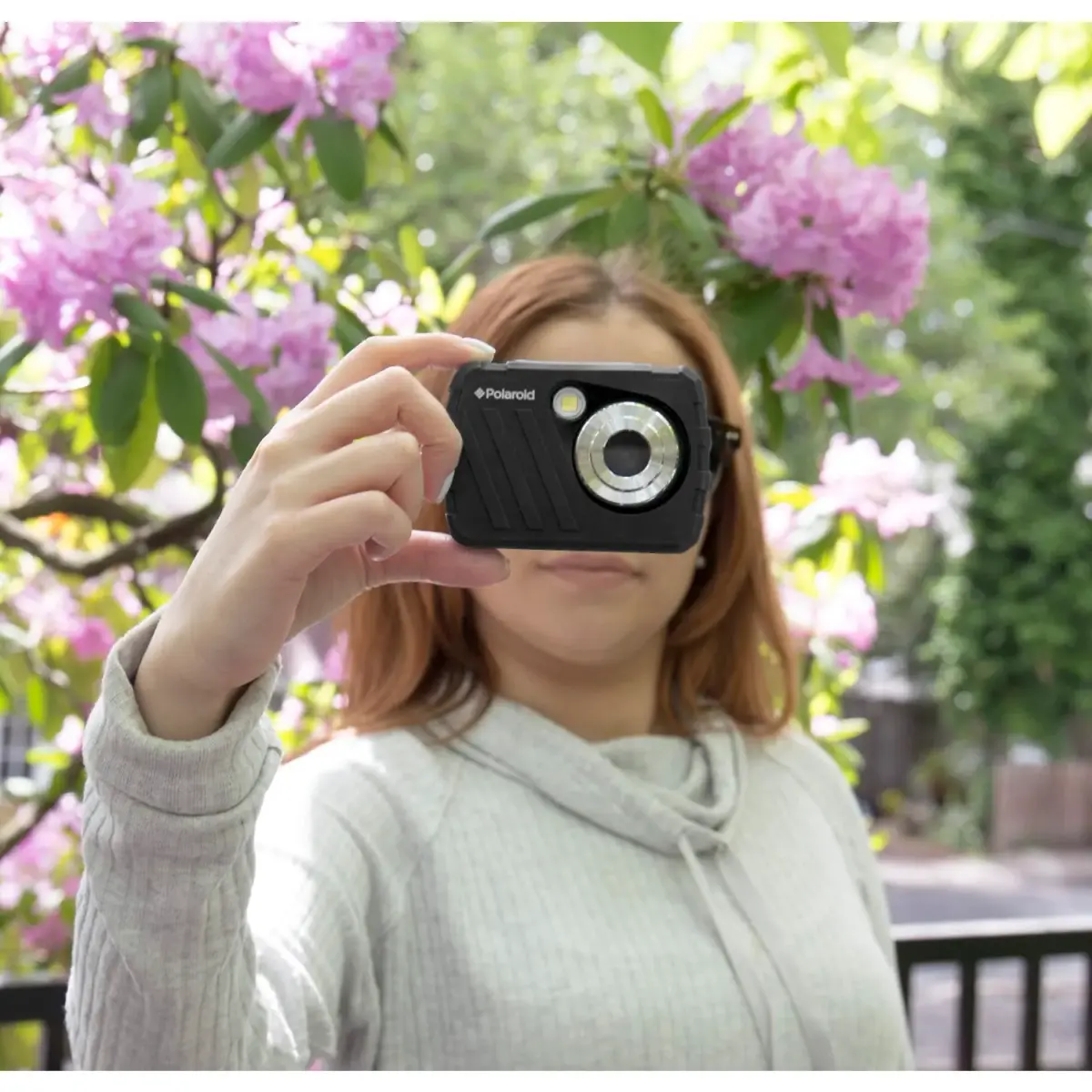 Polaroid IS048 Waterproof Instant Sharing Digital Camera Red | 16MP HD Video, 10ft Underwater, 2.4" Screen - view 3