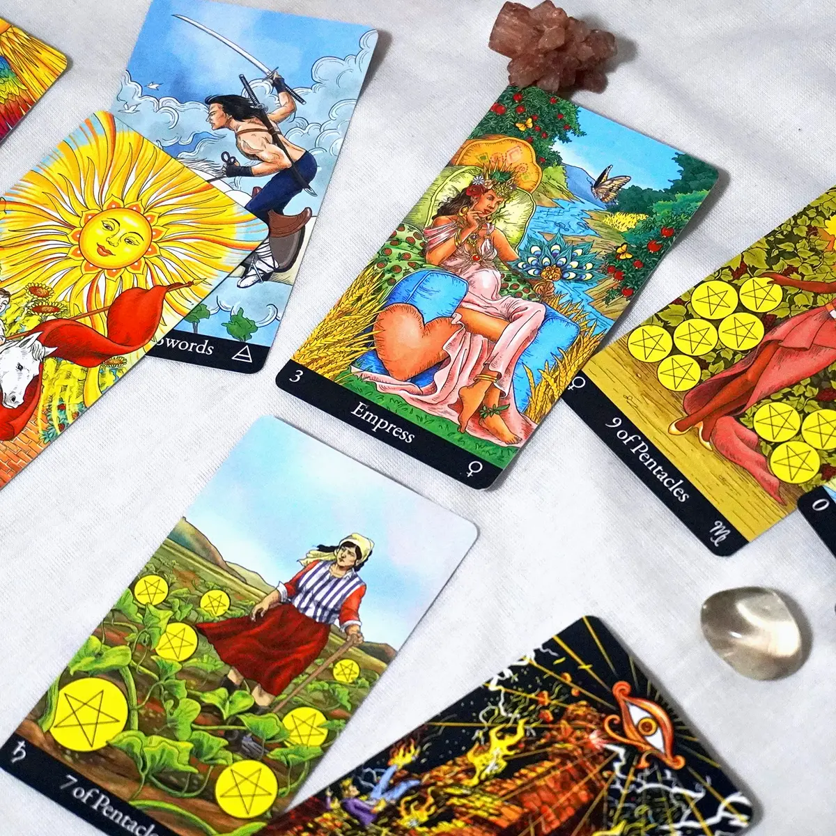 AstroMatrix Tarot Deck with Comprehensive Guide – Modern Symbolism and Enhanced Digital Interpretations for All Levels - view 6