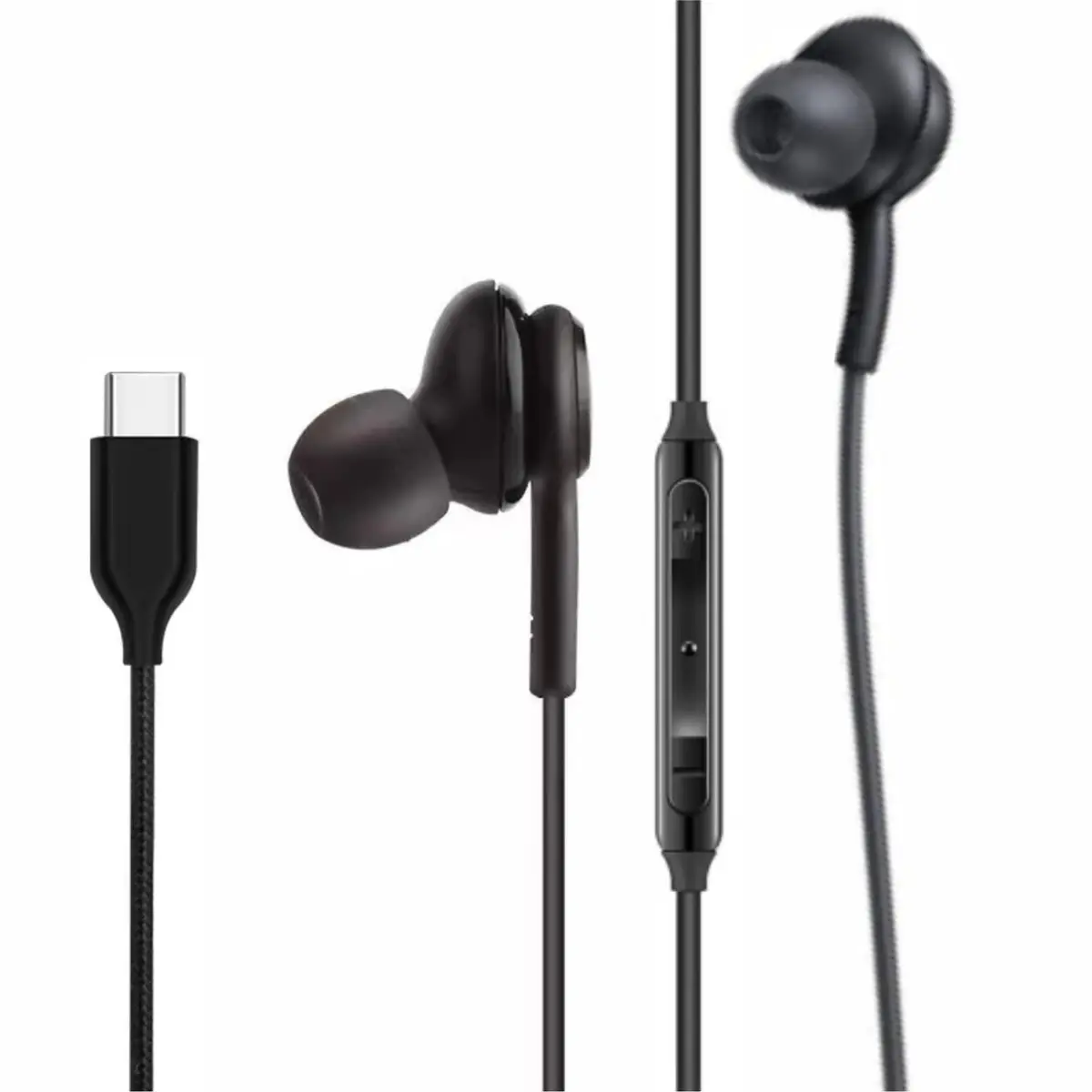Bhvrtls Headphones 2026 Completely Upgraded Version USB-C | Stereo In-Ear Earbuds with Microphone & Remote - main product image