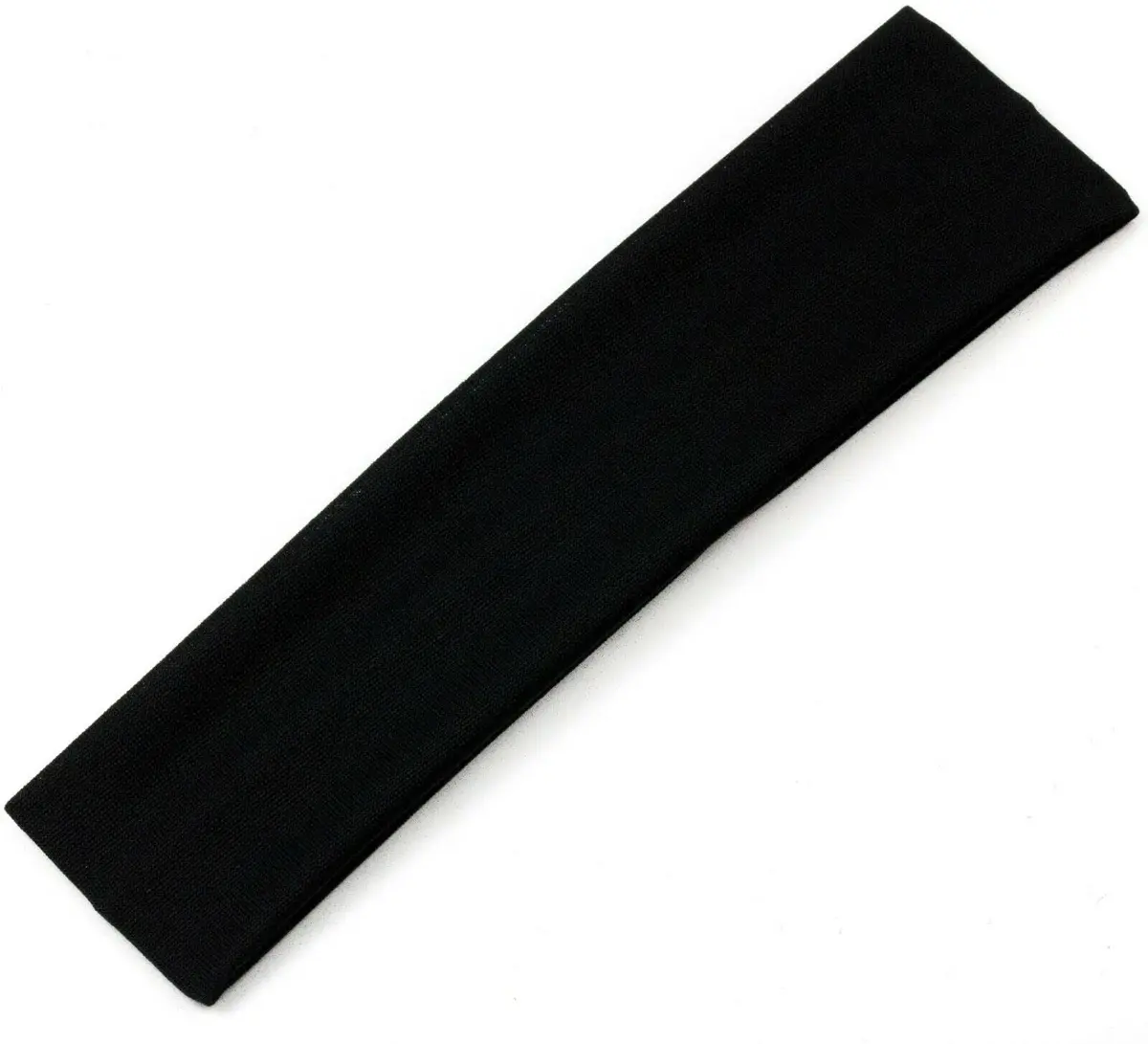 Nyamah Sales Black Cotton Hairband Elastic Head Bands for Women & Girls | 3-Pack, 8cm (3.1in) Width - view 2