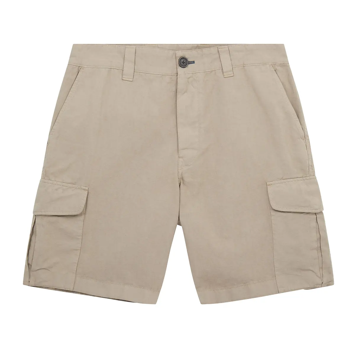 Paul Smith PS Mens Cargo Skater Short, Camel, Large | Mid Rise Cotton Blend - main product image