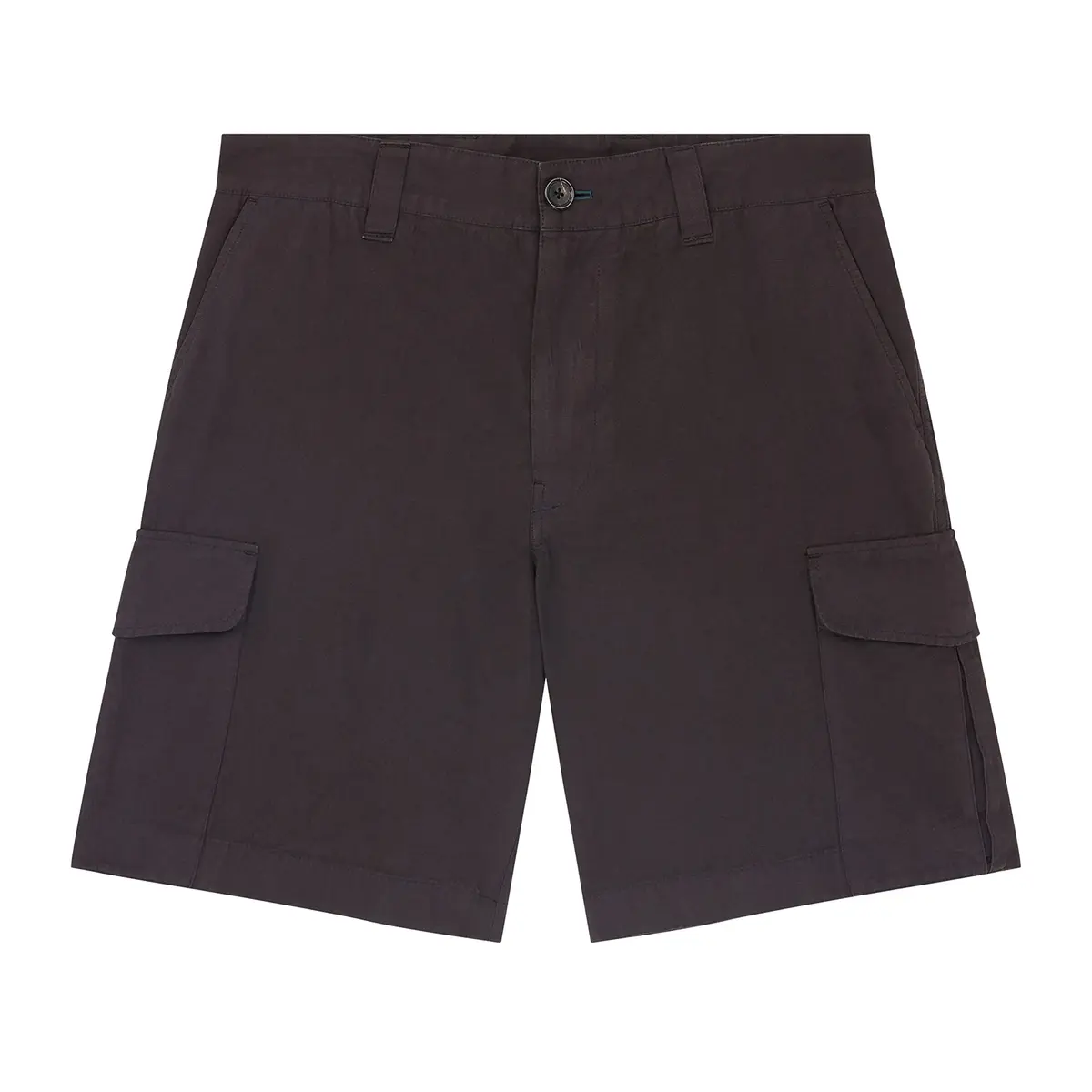 Paul Smith Cargo Skater Shorts Black | Mid Rise Cotton Blend with Pockets (Medium, 75% Cotton, 25% Linen) - main product image