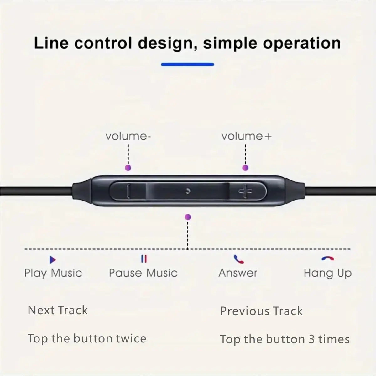 Bhvrtls 2022 in-Ear Headphones Wired Earbuds Stereo Headphones for Samsung Galaxy S10, S10E, S10+, S8, S8+, S9, S9+, Note 9 | Premium Wired Earbuds with Microphone - view 2