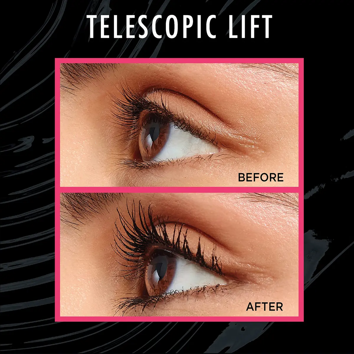 L'Oreal Paris Telescopic Lift Mascara 0.33 Fl Oz | Lengthening & Volumizing Lash Lift for Sensitive Eyes - view 5