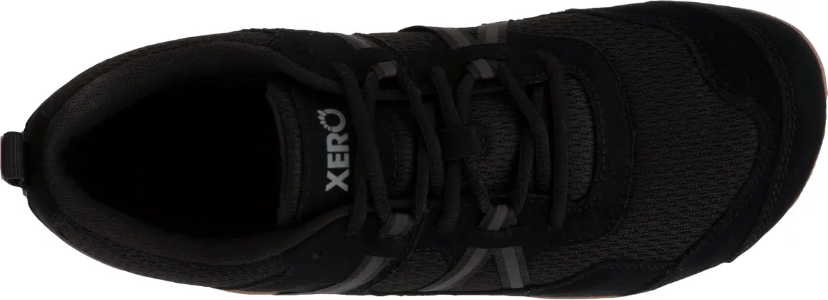 Xero Shoes Prio Suede Barefoot Athletic Sneaker for Men, Black/Gum, 25cm (9.8" US Men's 10) | Natural Movement & All-Day Comfort - view 5
