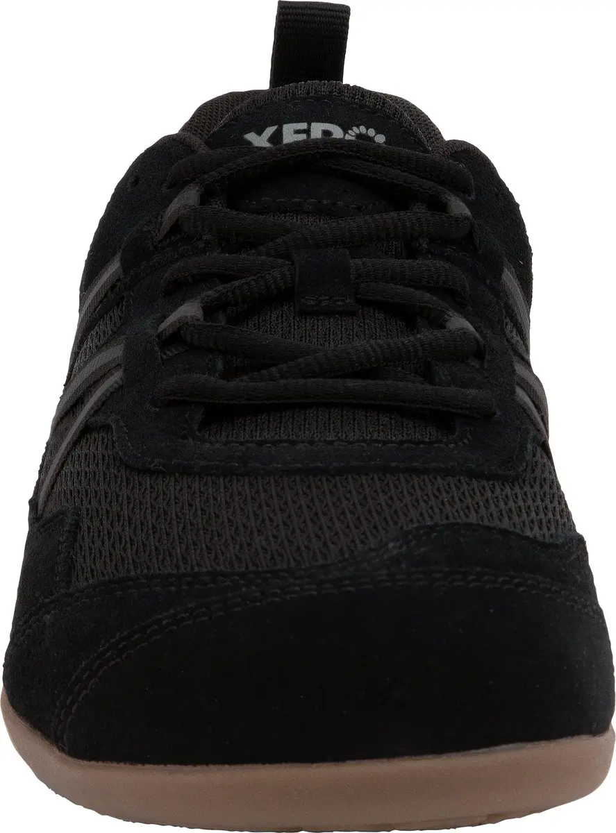 Xero Shoes Prio Suede Barefoot Athletic Sneaker for Men, Black/Gum, 25cm (9.8" US Men's 10) | Natural Movement & All-Day Comfort - view 3