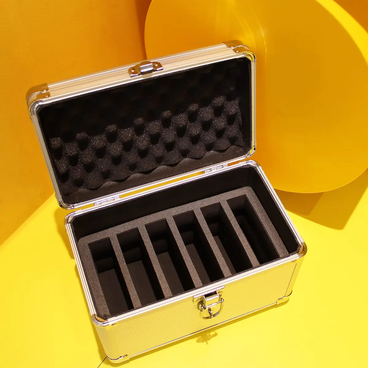 GLOTRENDS B6 6-Slot 3.5 Inch Internal Hard Disk Storage Box | IP65 Water Resistant HDD Organizer - view 9