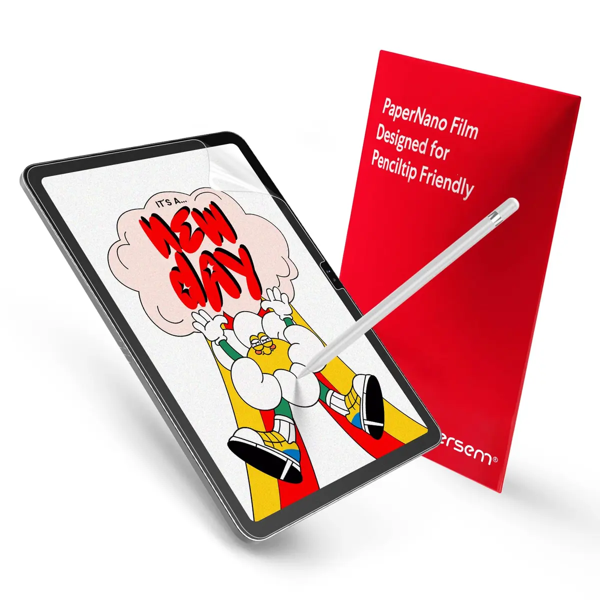 bersem Paperfeel Screen Protector for iPad 11/10.9 Inch | Anti-Glare, Paper Texture, High Sensitivity - main product image