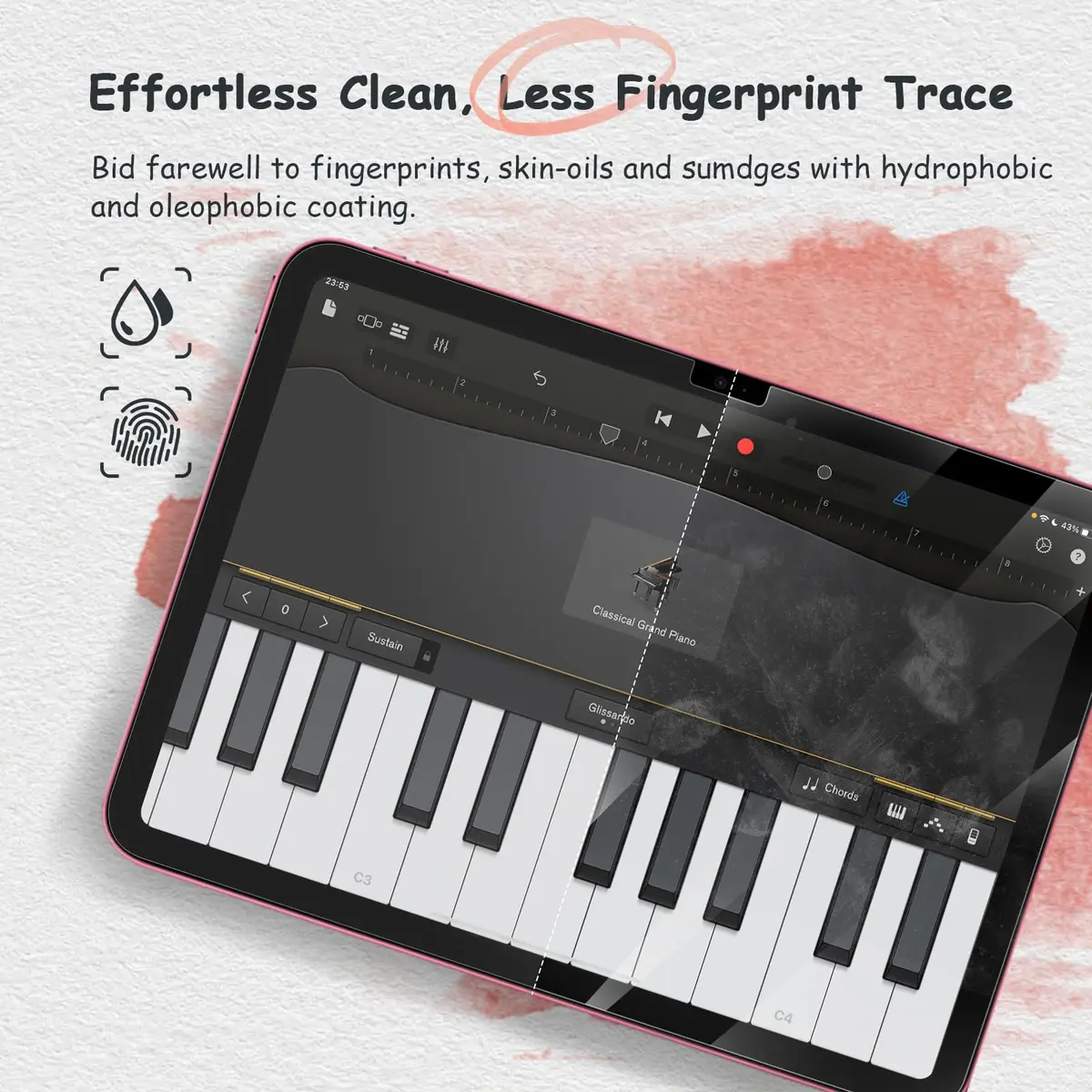 bersem Paperfeel Screen Protector for iPad 11/10.9 Inch | Anti-Glare, Paper Texture, High Sensitivity - view 7