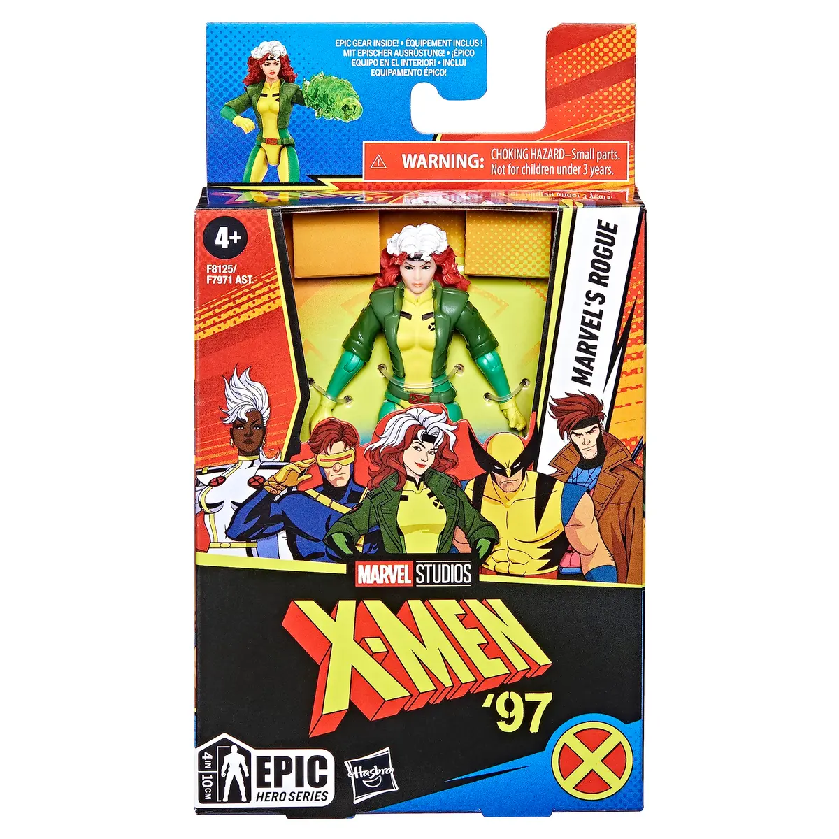 Marvel Epic Hero Series Rogue Action Figure 4-Inch (10.16 cm) | X-Men Superhero Toy - view 3