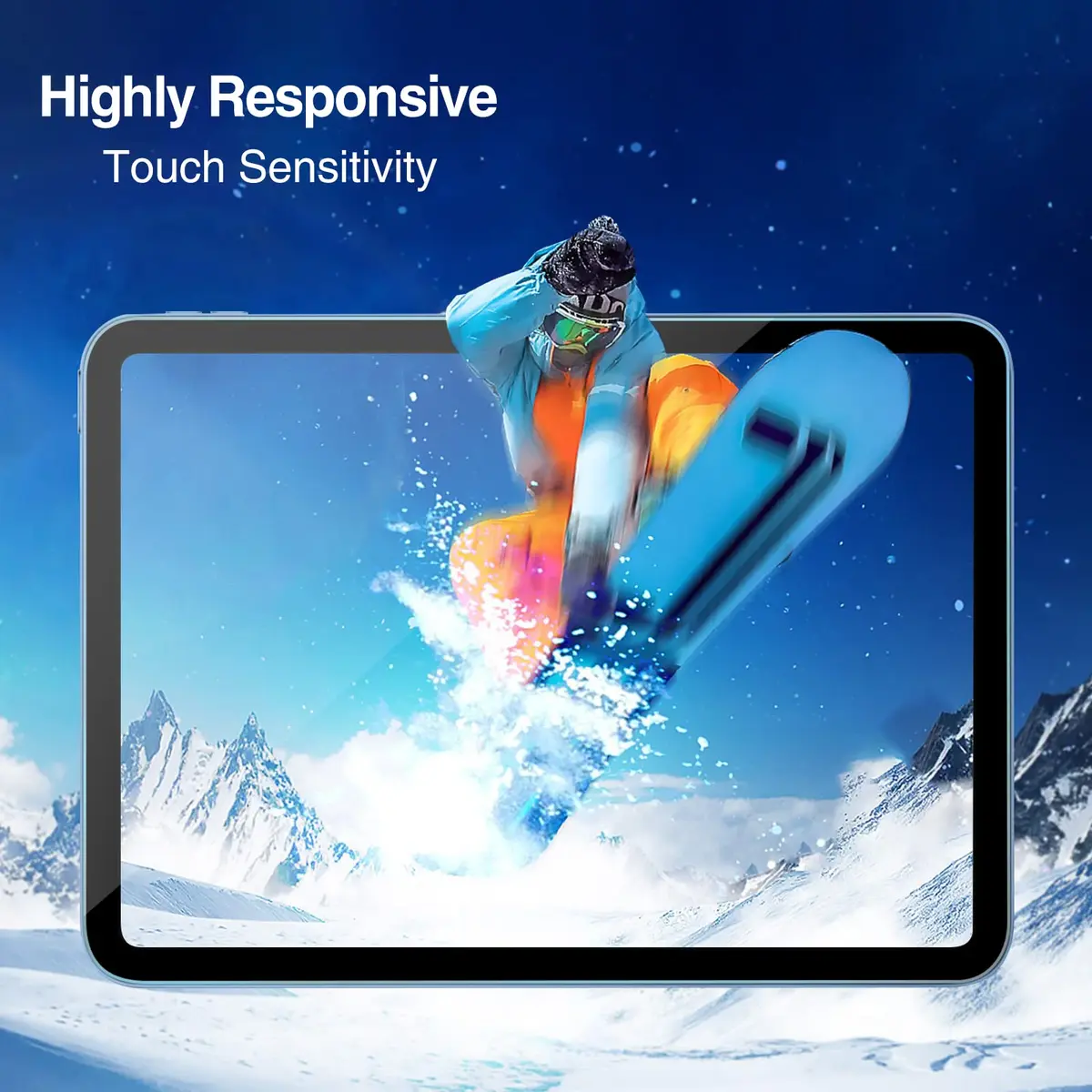 ProCase 2 Pcs Tempered Glass Screen Protector for iPad 11-inch 11th Gen (2025) & 10.9-inch 10th Gen (2022) | 9H Hardness, HD Clear - view 6