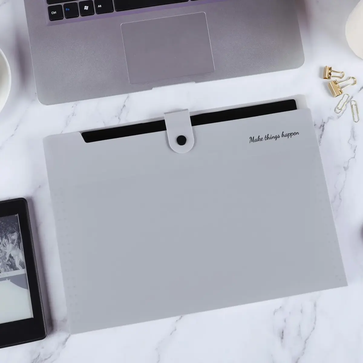 SKYDUE Accordion File Organizer 8 Pockets 32.5 cm (12.8 in) | Portable Document Paper Organizer for Office, School, Home - view 6