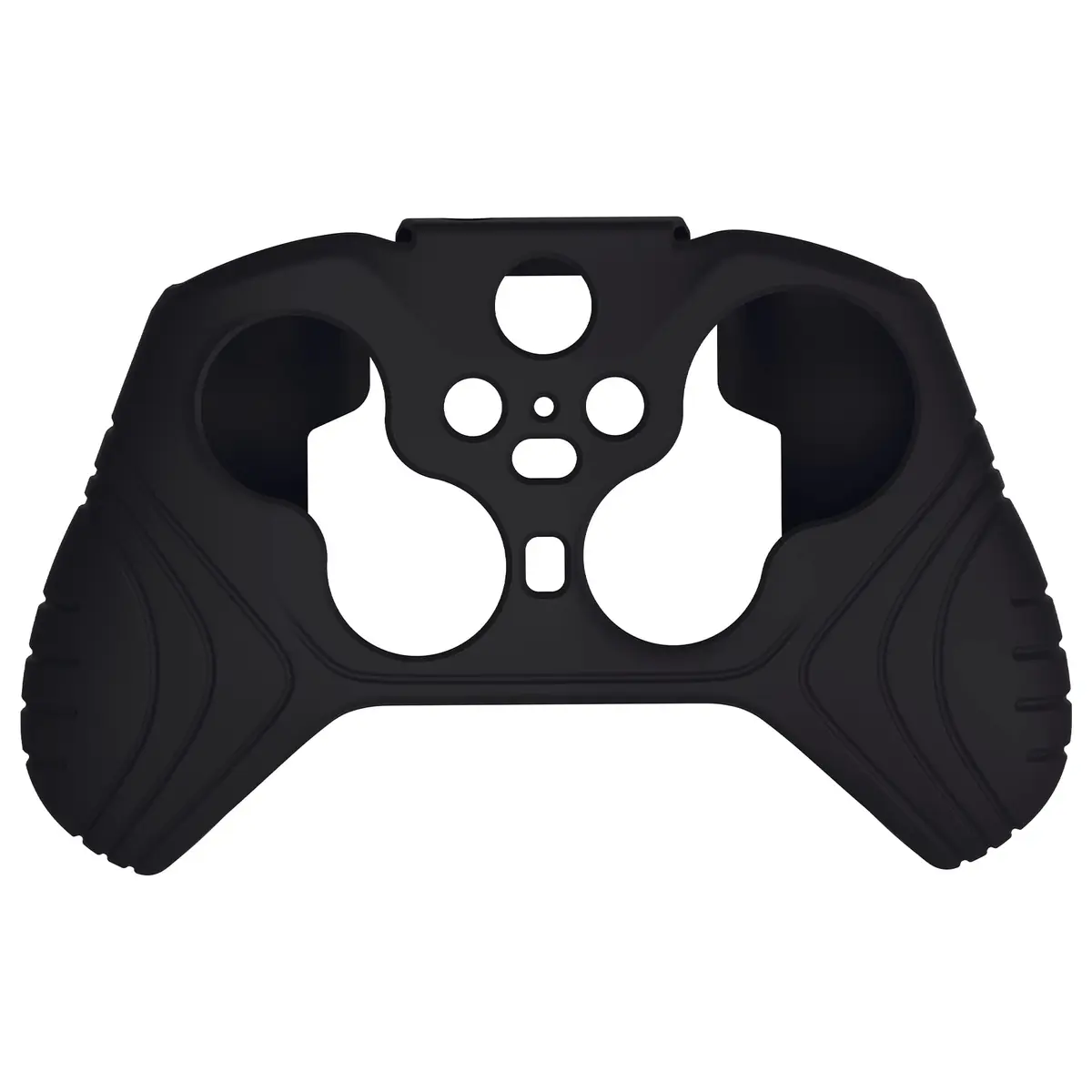 PlayVital Samurai Edition Anti Slip Silicone Case Cover for Xbox Elite Series 2 & Core Controllers with Thumb Grips - Black (1 pc) - view 3