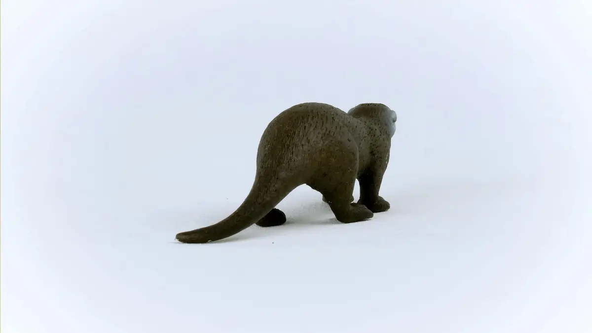 Schleich Wild Life Otter Toy Figurine 3.1 inches (7.9 cm) | Realistic Animal Toy for Kids Ages 3+ - view 3