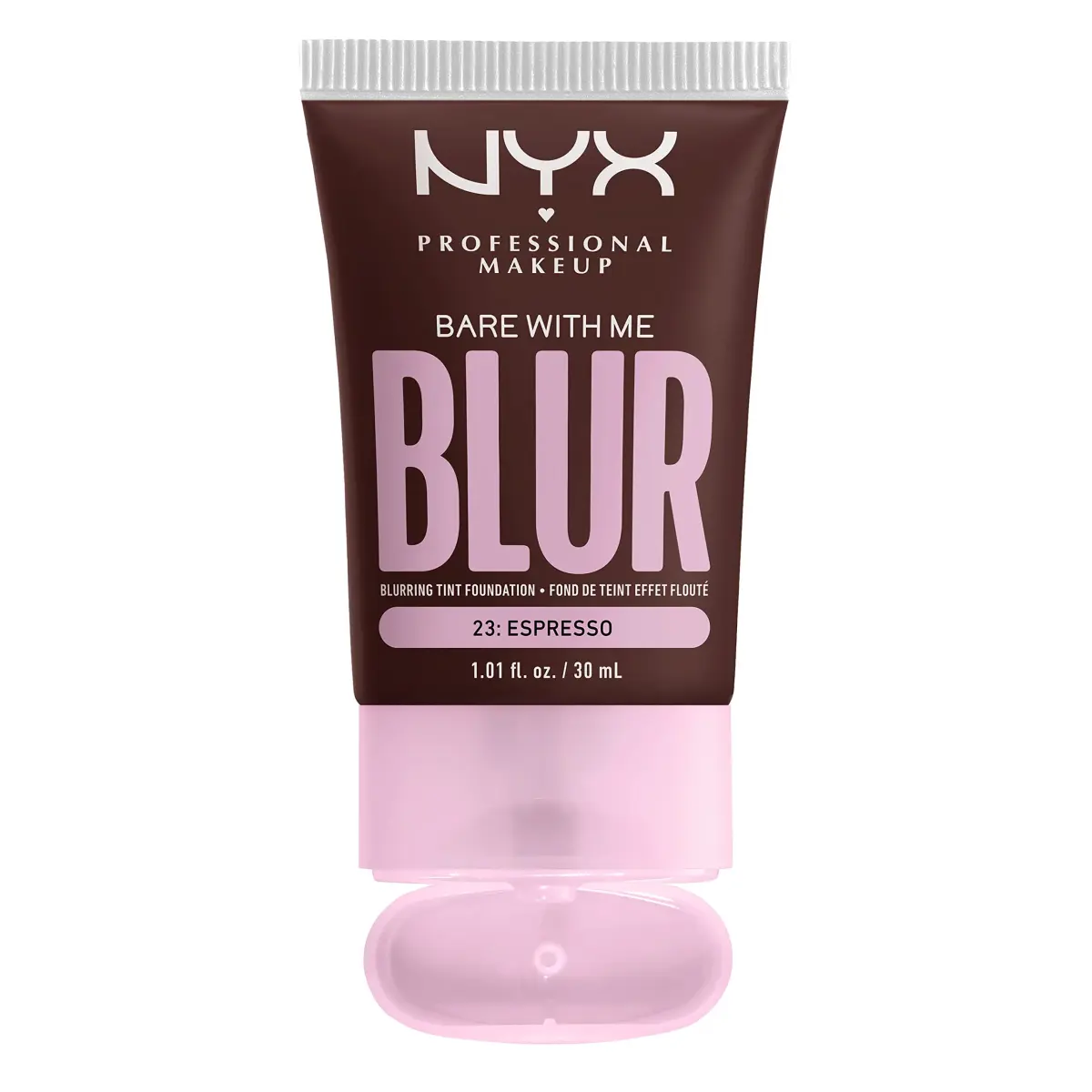 NYX PROFESSIONAL MAKEUP Bare With Me Blur Skin Tint Foundation Espresso 30ml (1.01 Fl Oz) | Matte Blurred Finish - view 8