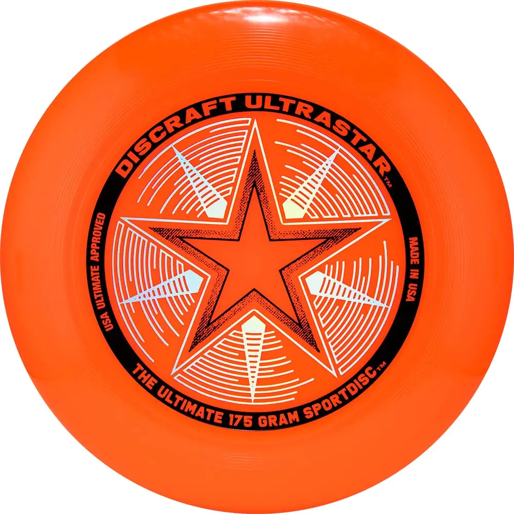 Discraft 175 Gram Orange Ultrastar Sport Disc | Official USA Ultimate Competition Disc (70-120 chars) - main product image