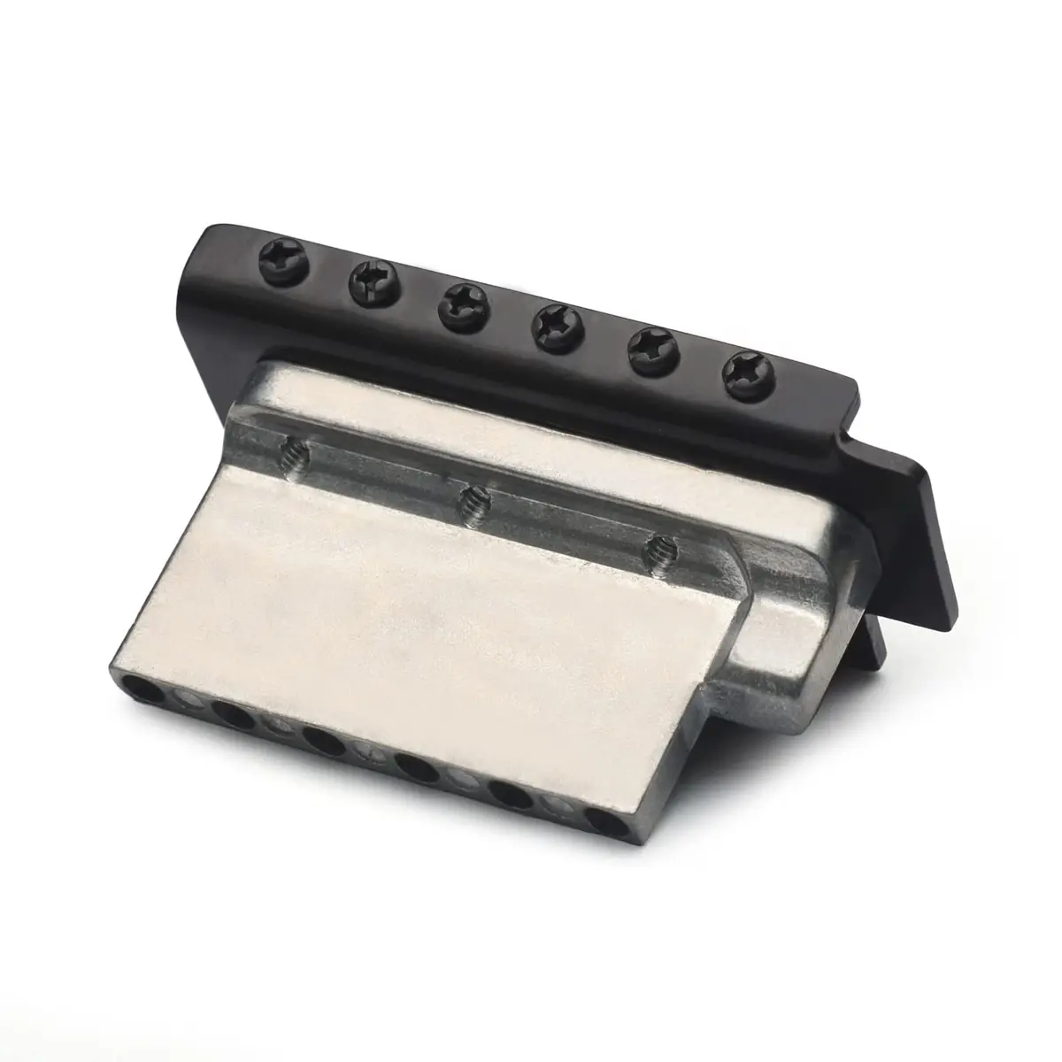 SAPHUE Black Stratocaster Tremolo Bridge Set 52.5mm (2-1/16 inch) | Fits Fender Strat Squier Electric Guitar - view 5