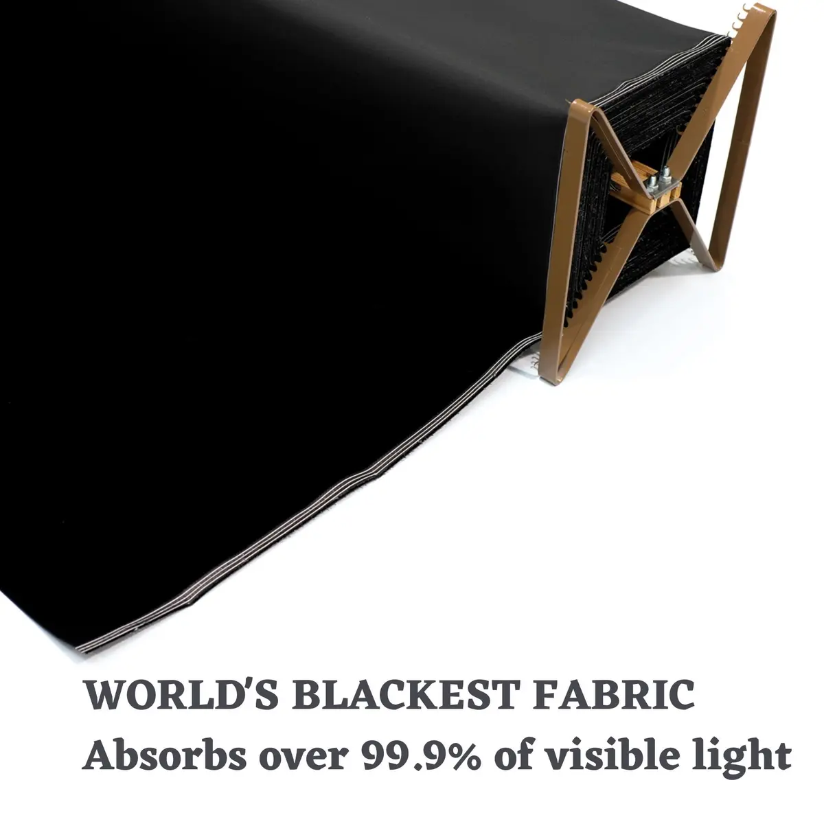 The Black Market Musou Black Fabric KIWAMI Backcoated A4 | World's Blackest Fabric for Photography & Art - view 2