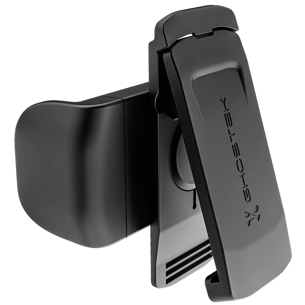 Ghostek Universal Belt Clip Holster with Kickstand & Swivel Mount, Fits Phones up to 3.7" Wide | Black - main product image