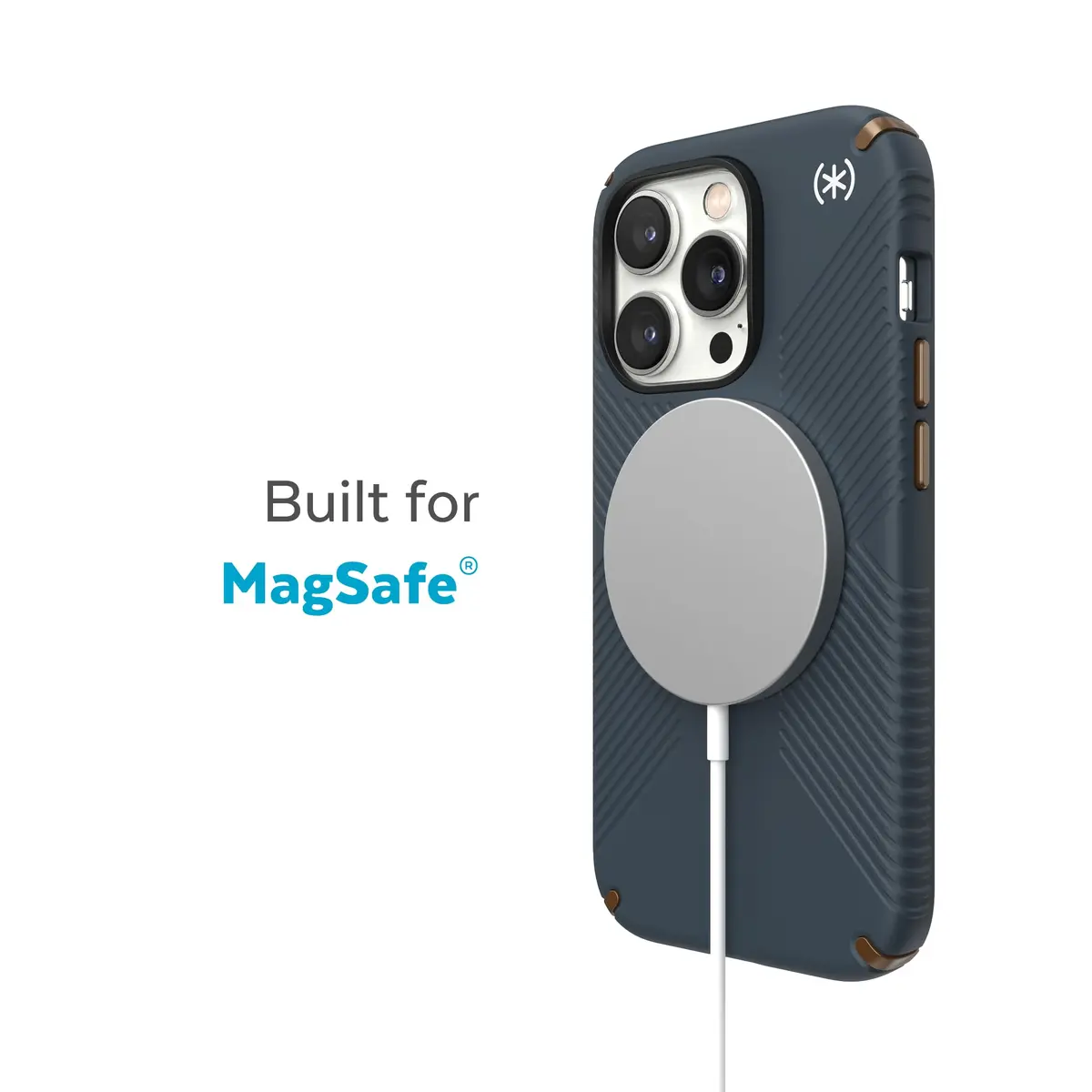 Speck Presidio® 2 Grip MagSafe® Case for iPhone® 14 Pro | Drop & Scratch Protection - view 2