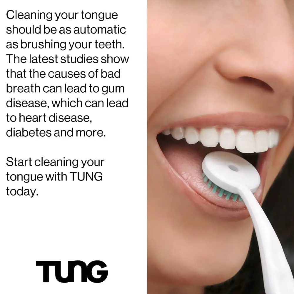 Peak Essentials The Original Tung Gel Fresh Mint Tongue Cleaner 2 x 3oz (85g) | Fights Bad Breath - view 2