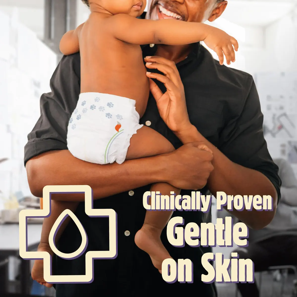 Cuties Skin Smart Size 3 Diapers | Hypoallergenic & Absorbent for Sensitive Skin - view 5