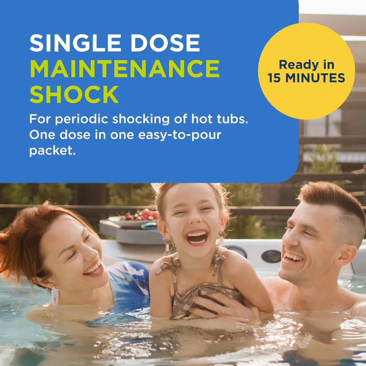 FROG Maintain Non-Chlorine Hot Tub Shock 1 Pack | Crystal Clear Water, Hassle-Free (70-120 chars) - view 2