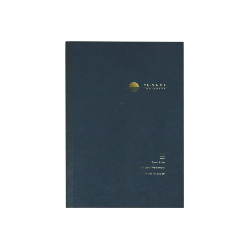 Nakabayashi NYN-A501-NU/COC Notebook for Fountain Pens, A5, 96 Sheets | Fast-Drying Yu-Sari Paper - main product image