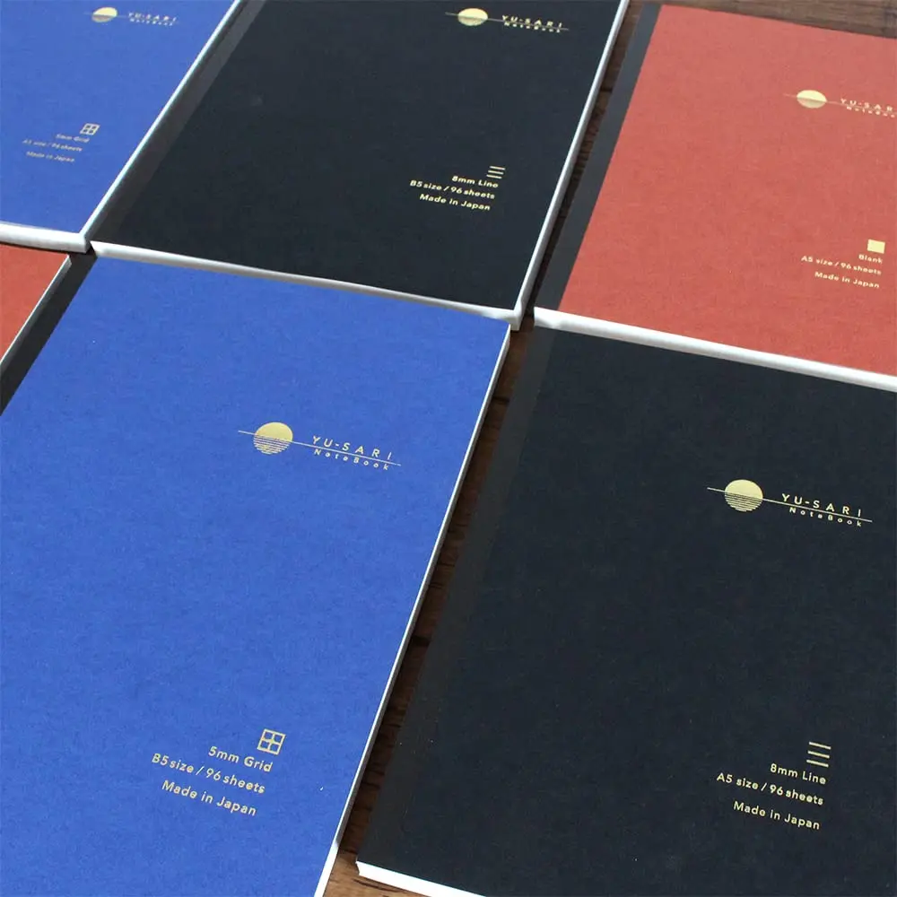 Nakabayashi NYN-A501-NU/COC Notebook for Fountain Pens, A5, 96 Sheets | Fast-Drying Yu-Sari Paper - view 5